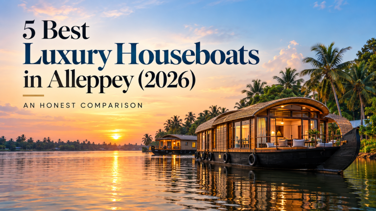 5 Best Luxury Houseboats in Alleppey (2026): An Honest Comparison